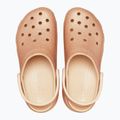 Klapki damskie Crocs Classic Platform Glitter shitake 12