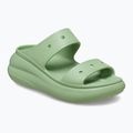 Klapki damskie Crocs Classic Crush Sandal fair green 8