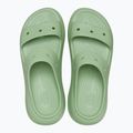 Klapki damskie Crocs Classic Crush Sandal fair green 11