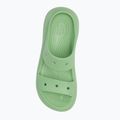 Klapki damskie Crocs Classic Crush Sandal fair green 5