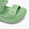 Klapki damskie Crocs Classic Crush Sandal fair green 7