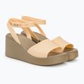 Sandały damskie Crocs Brooklyn Ankle Strap Wedge shitake 4