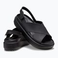 Sandały damskie Crocs Brooklyn Luxe Cross Strap black 12