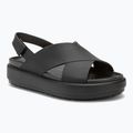 Sandały damskie Crocs Brooklyn Luxe Cross Strap black