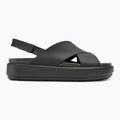 Sandały damskie Crocs Brooklyn Luxe Cross Strap black 2
