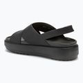 Sandały damskie Crocs Brooklyn Luxe Cross Strap black 3