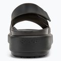Sandały damskie Crocs Brooklyn Luxe Cross Strap black 6