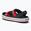 Sandały dziecięce Crocs Crocband Cruiser Toddler navy/varsity red 3