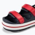 Sandały dziecięce Crocs Crocband Cruiser Toddler navy/varsity red 7