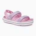 Sandały dziecięce Crocs Crocband Cruiser Toddler ballerina/lavender