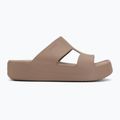 Klapki damskie Crocs Gateway Platform H-Strap latte 2