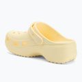 Klapki damskie Crocs Classic Platform Clog buttercream 4