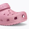 Klapki dziecięce Crocs Classic Glitter Clog Toddler pink tweed glitter 8