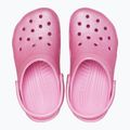 Klapki dziecięce Crocs Classic Glitter Clog Kids pink tweed glitter 4