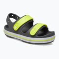 Sandały dziecięce Crocs Crocband Cruiser Kids slate grey/acidity