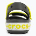 Sandały dziecięce Crocs Crocband Cruiser Kids slate grey/acidity 6