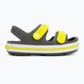 Sandały dziecięce Crocs Crocband Cruiser Toddler slate grey/acidity 2