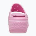 Klapki damskie Crocs Stomp Slide pink tweed 10