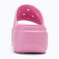 Klapki damskie Crocs Stomp Slide pink tweed 6