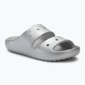 Klapki Crocs Classic Metallic Sandal V2 silver