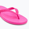 Japonki Crocs Flip pink crush 7