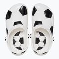 Klapki dziecięce Crocs Classic Basketball Clog Kids white/black 4