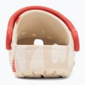 Klapki dziecięce Crocs Classic Heart Print Clog sandstone 7