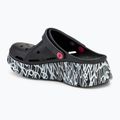 Klapki damskie SKECHERS JGoldcrown Max Cushioning Foamies Love True black 4