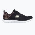 Buty damskie SKECHERS Flex Appeal 4.0 Wild Ballad black/leopard