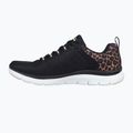 Buty damskie SKECHERS Flex Appeal 4.0 Wild Ballad black/leopard 3