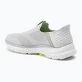 Buty męskie SKECHERS Slip-ins Go Walk 6 Easy On grey/grey/green 3