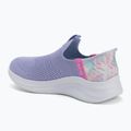 Buty dziecięce SKECHERS Slip-Ins Ultra Flex 3.0 lavender/multi 3