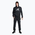 Bluza męska New Balance Essentials Stacked Logo French Terry Hoodie black 4