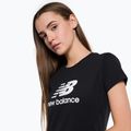 Koszulka damska New Balance Essentials Stacked Logo black 4