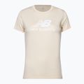 Koszulka damska New Balance Essentials Stacked Logo tm cream 5