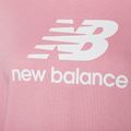 Bluza damska New Balance Essentials Stacked Logo French Terry Hoodie hazy rose 7