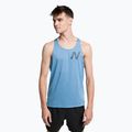 Tank top do biegania męski New Balance Graphic Impact Run Singlet heritage blue heather