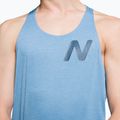Koszulka do biegania męska New Balance Graphic Impact Run Singlet heritage blue heather 4
