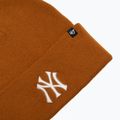 Czapka zimowa 47 Brand MLB New York Yankees Haymaker burnt orange 3