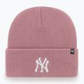 Czapka zimowa 47 Brand MLB New York Yankees Haymaker mauve