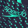 Strój pływacki jednoczęściowy damski Speedo Medley Logo Medalist navy/green 5
