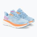 Buty do biegania damskie HOKA Clifton 9 airy blue/ice water 4