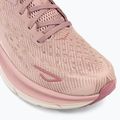 Buty do biegania damskie HOKA Clifton 9 pale mauve/peach whip 7