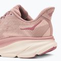 Buty do biegania damskie HOKA Clifton 9 pale mauve/peach whip 10