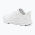 Buty do biegania damskie HOKA Clifton 9 white/white 3