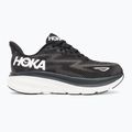 Buty do biegania damskie HOKA Clifton 9 Wide black/white 2