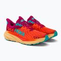 Buty do biegania męskie HOKA Challenger ATR 7 flame/cherries jubilee 3