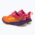 Buty do biegania damskie HOKA Challenger 7 GTX vibrant orange/pink yarrow 5