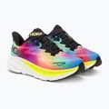 Buty do biegania damskie HOKA Clifton 9 black/multi 5