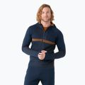 Bluza męska Smartwool Intraknit Merino Tech 1/2 Zip Hoodie deep navy fox brown